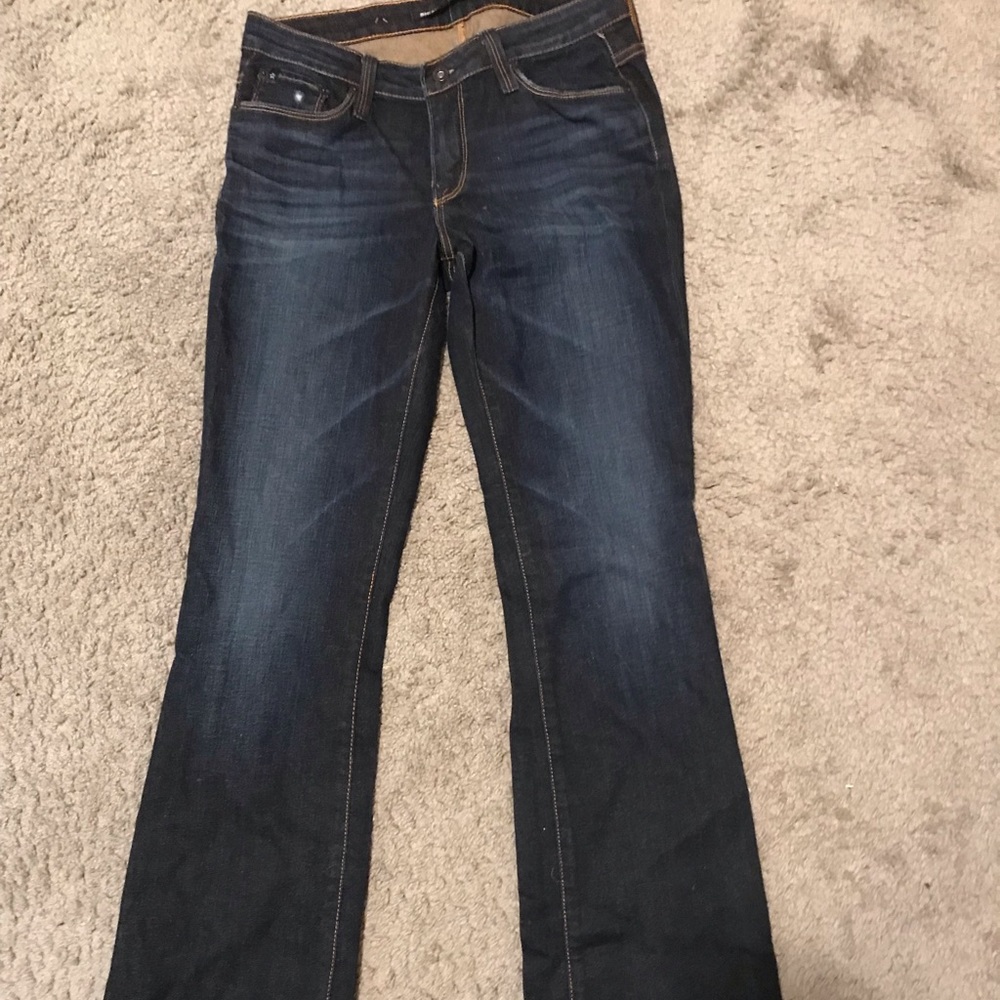 LOW RISE DARK JEANS💙